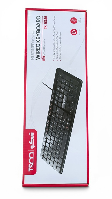 کیبورد تسکو مدل TK8045 با سیم